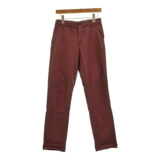 ブルネロクチネリ(BRUNELLO CUCINELLI)のBRUNELLO CUCINELLI パンツ（その他） 48(L位) 赤系 【古着】【中古】(その他)