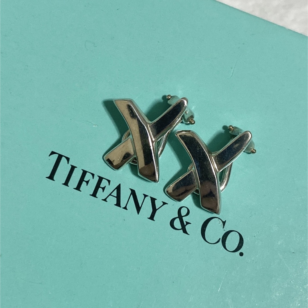 Tiffany silver 925 キスイヤリング-