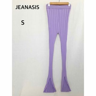 ジーナシス(JEANASIS)のJEANASIS ジーナシス　パープル　スリット入り　レギンス　スパッツ(レギンス/スパッツ)