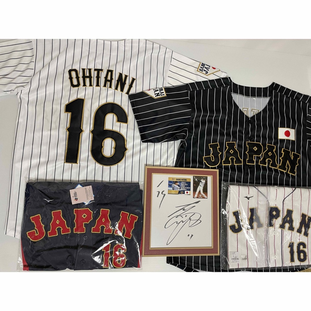 WBC 大谷翔平 公式ユニフォーム 16 OHTANI 2017  ミズノ L