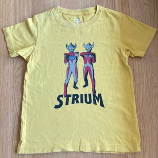 ユニクロ(UNIQLO)のユニクロ ウルトラマン Tシャツ 110 キッズ 子供 イエロー UT(Tシャツ/カットソー)