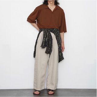 コモリ(COMOLI)の22ss OUTIL ウティ PANTALON PLASNE NATURAL(ワークパンツ/カーゴパンツ)