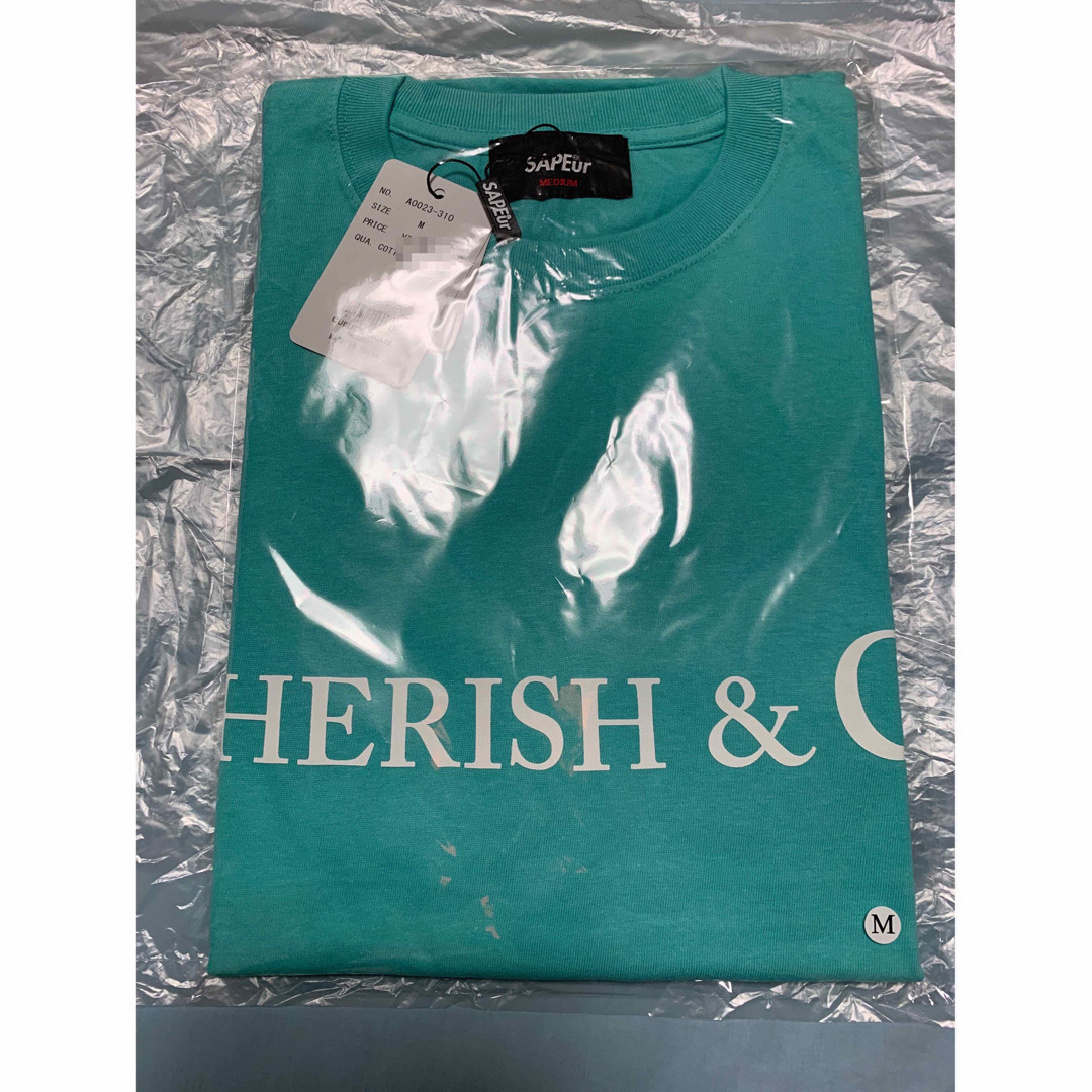 SAPEur Cherish & CO S/STEE ミントグリーン Lサイズ- SAPEur Cherish & CO S/STEE ミントグリーン Lサイズ-