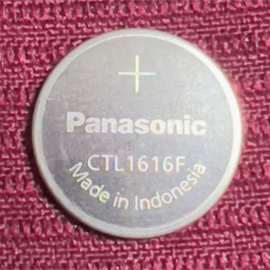 Panasonic(パナソニック)のパナソニック 二次電池 CTL1616F カシオに メンズの時計(腕時計(デジタル))の商品写真