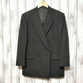 メンズジャケット　サイズAB6(98-88-175)　背抜き　ネーム刺繍あり(スーツジャケット)