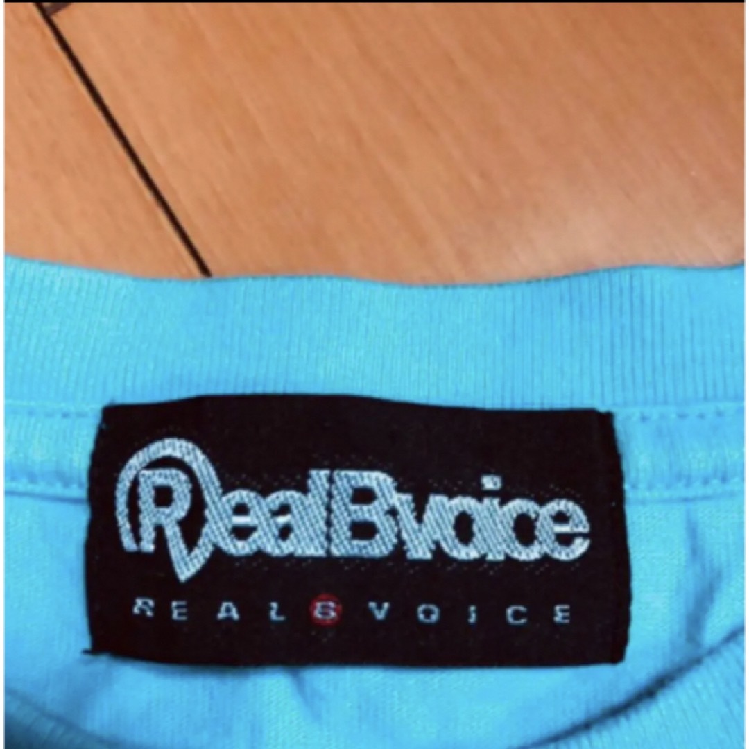 RealBvoice(リアルビーボイス)のRealBvoiceライトブルーコットンT レディースのトップス(Tシャツ(半袖/袖なし))の商品写真