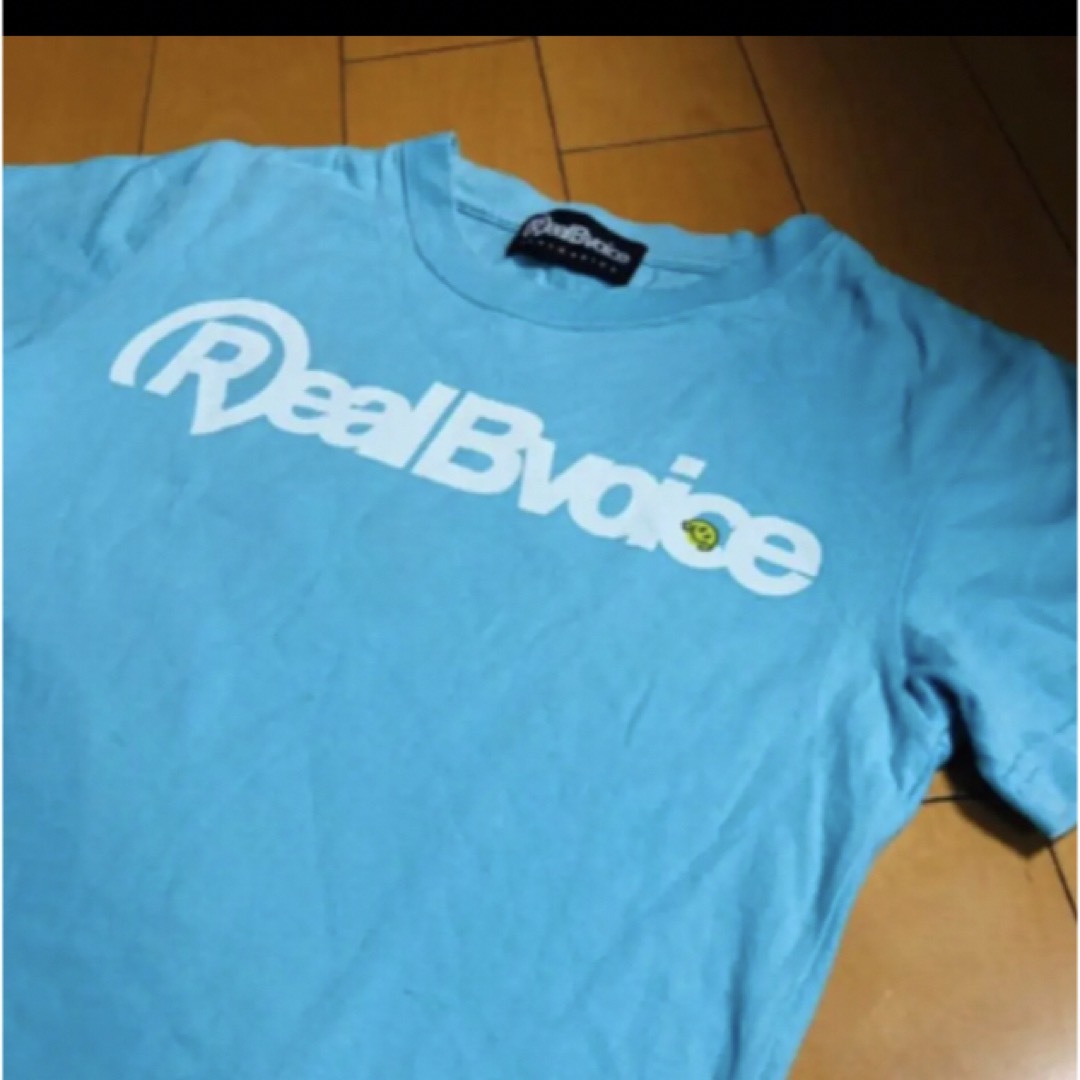 RealBvoice(リアルビーボイス)のRealBvoiceライトブルーコットンT レディースのトップス(Tシャツ(半袖/袖なし))の商品写真