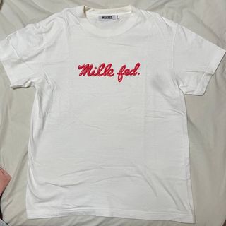 ミルクフェド(MILKFED.)のmilk fed. ロゴTシャツ(Tシャツ(半袖/袖なし))