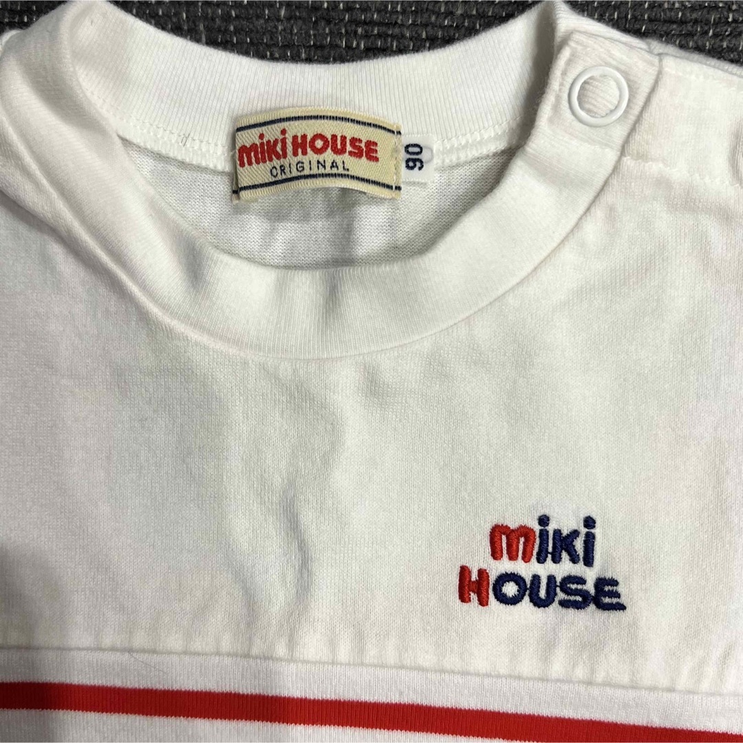 mikihouse(ミキハウス)のミキハウス　Tシャツ　90 キッズ/ベビー/マタニティのキッズ服男の子用(90cm~)(Tシャツ/カットソー)の商品写真