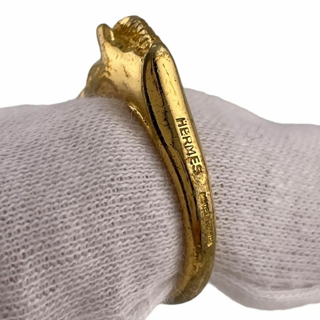 エルメス HERMESシュバルホース リング馬装飾 指輪