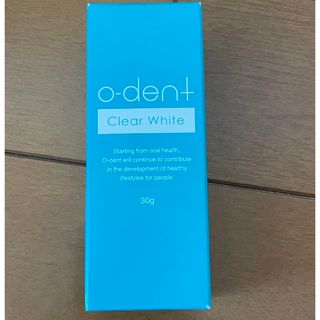 オーデント　クリアホワイト　o-dent Clear White(歯磨き粉)