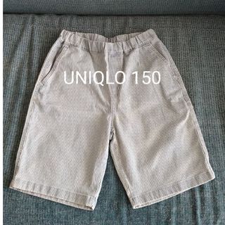 ユニクロ(UNIQLO)の新品未使用品　UNIQLOハーフパンツ150(パンツ/スパッツ)