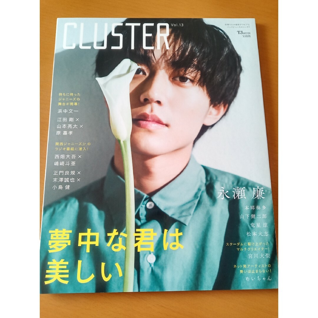 ＣＬＵＳＴＥＲ 俳優たちのグラビアとインタビューをキャッチ！ Ｖｏｌ．１３ エンタメ/ホビーの本(アート/エンタメ)の商品写真