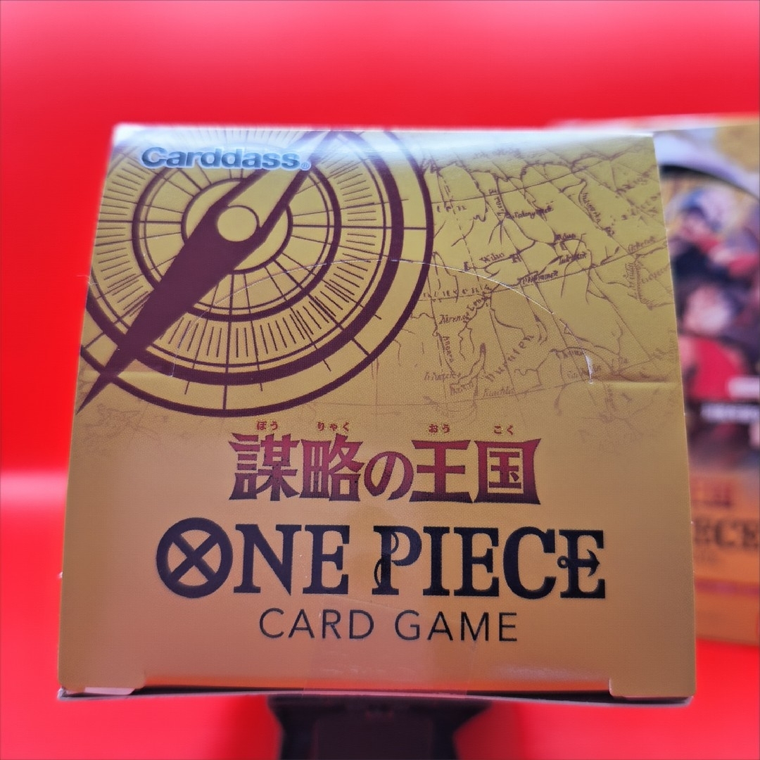 ONE PIECE - テープ付 未開封 ONE PIECEカードゲーム 謀略の王国 ２BOX