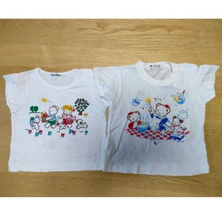 ファミリア(familiar)のファミリア おはなしTシャツ 2枚　80(Ｔシャツ)