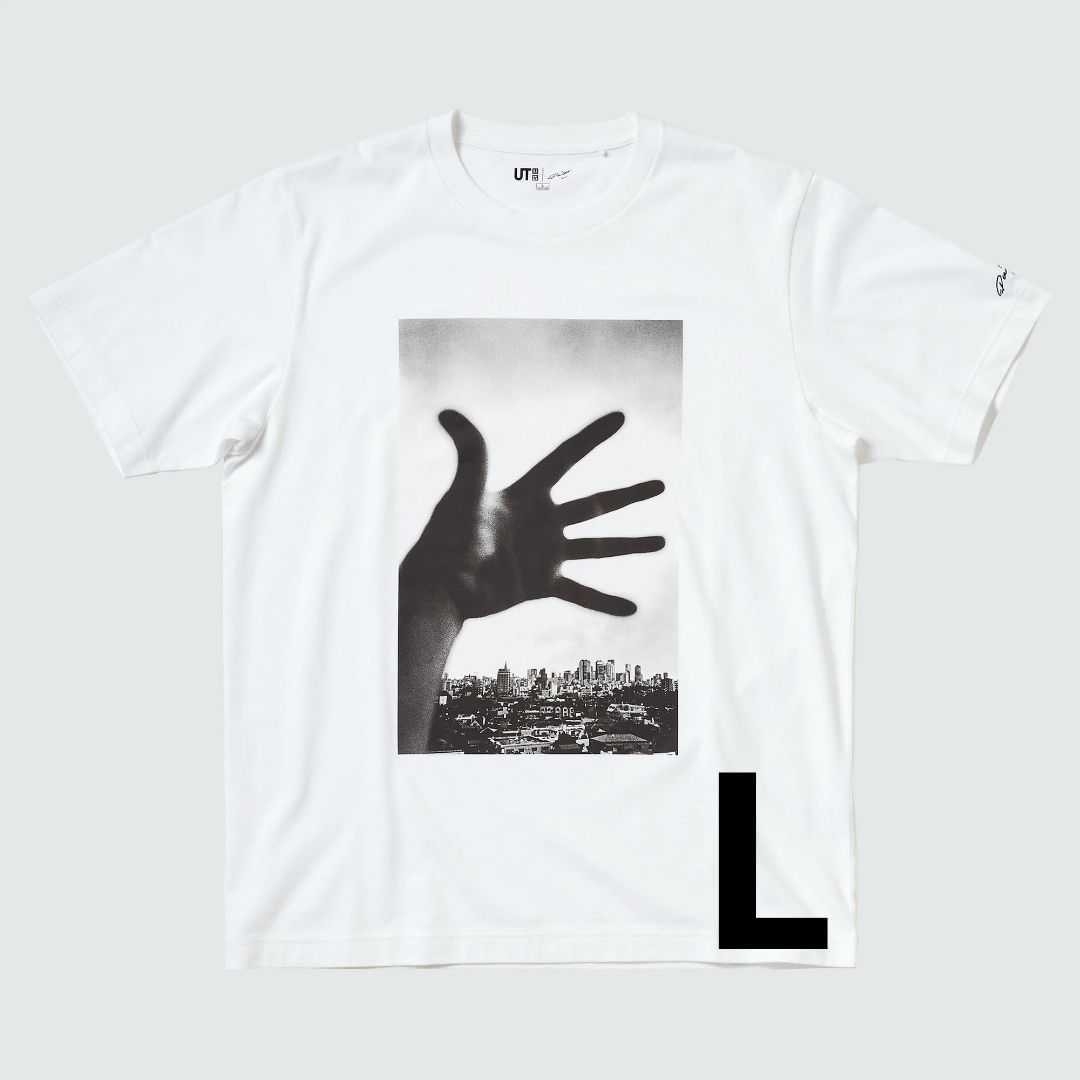 ユニクロ 森山大道 UT Tシャツ ホワイト Lサイズ 半袖 メンズのトップス(Tシャツ/カットソー(半袖/袖なし))の商品写真