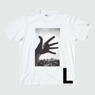 ユニクロ 森山大道 UT Tシャツ ホワイト Lサイズ 半袖(Tシャツ/カットソー(半袖/袖なし))