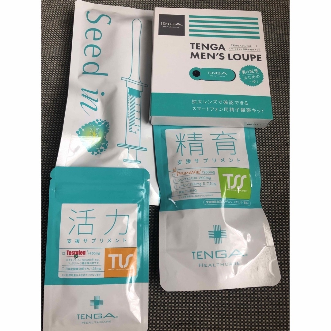 TENGA HEALTHCARE 精育支援 4点＋Dear Natura葉酸