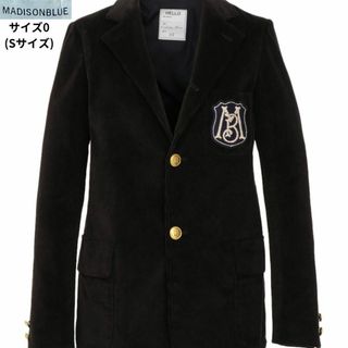 マディソンブルー(MADISONBLUE)のマディソンブルー✨タグ付 S3B CORDUROY BLAZER 00サイズ(テーラードジャケット)