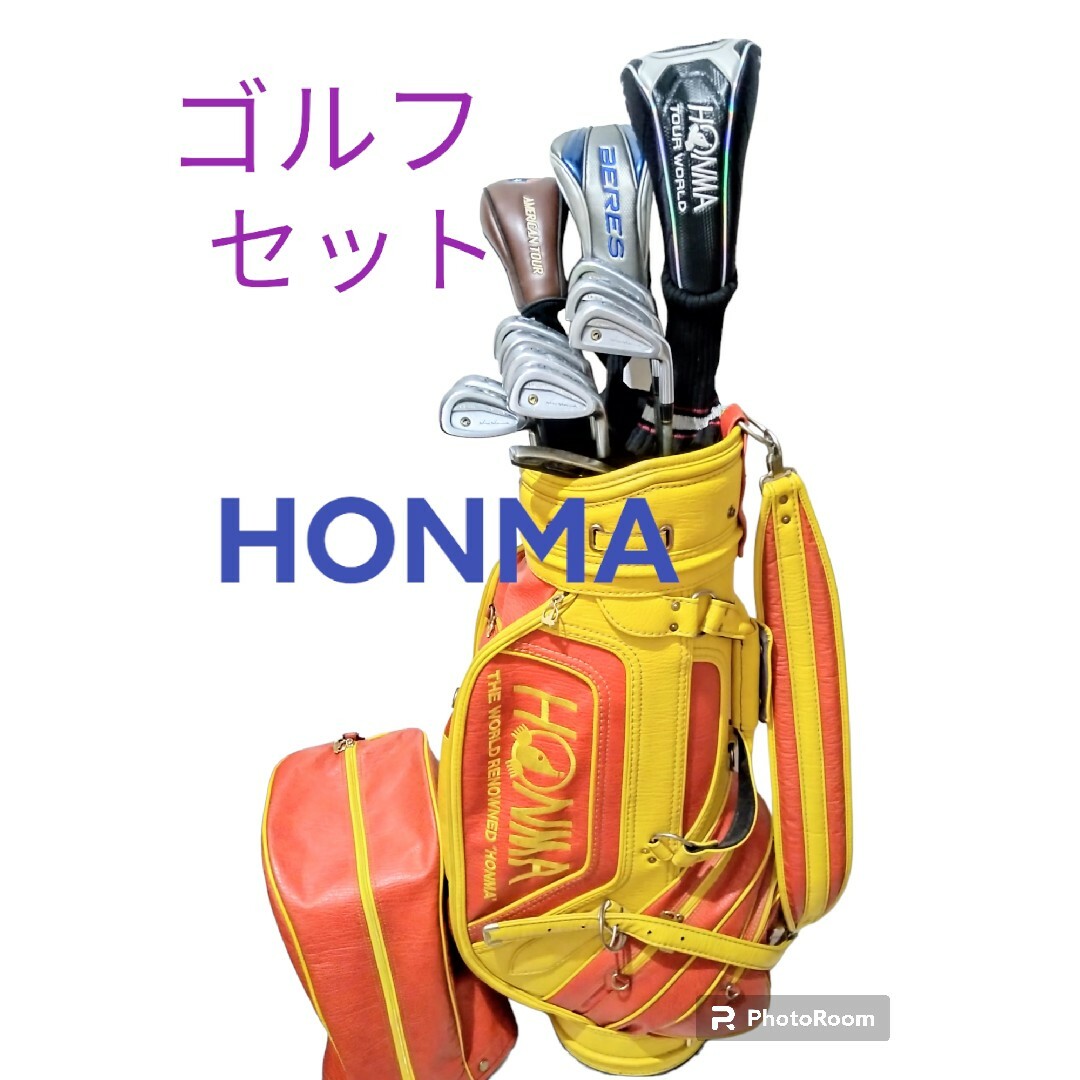 ホンマ ゴルフセット 高級ブランド HONMA ゴルフクラブ 14本 フル ...