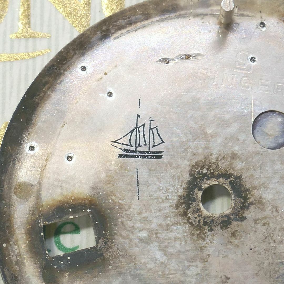 ROLEX(ロレックス)の極希少!!「帆船」刻印!!ROLEX純正デイトジャスト「SINGER」「σ」78 メンズの時計(腕時計(アナログ))の商品写真