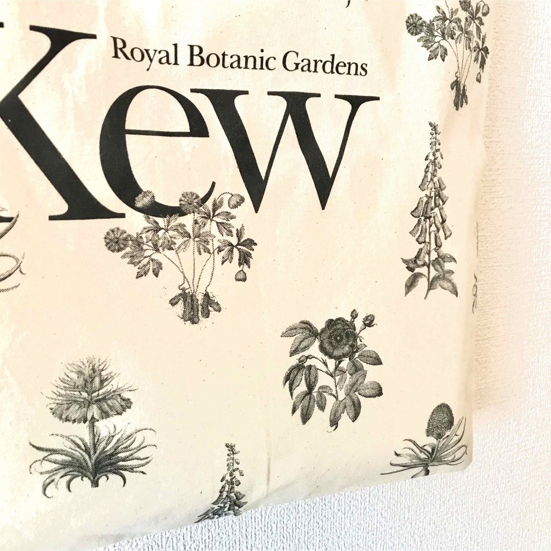 ☆ロンドン発 王立植物園 キューガーデン ボタニカル柄 エコバッグ レディースのバッグ(エコバッグ)の商品写真