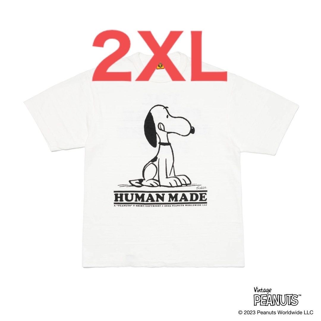 HUMAN MADE(ヒューマンメイド)のHUMAN MADE PEANUTS T-SHIRT #1 スヌーピー メンズのトップス(Tシャツ/カットソー(半袖/袖なし))の商品写真