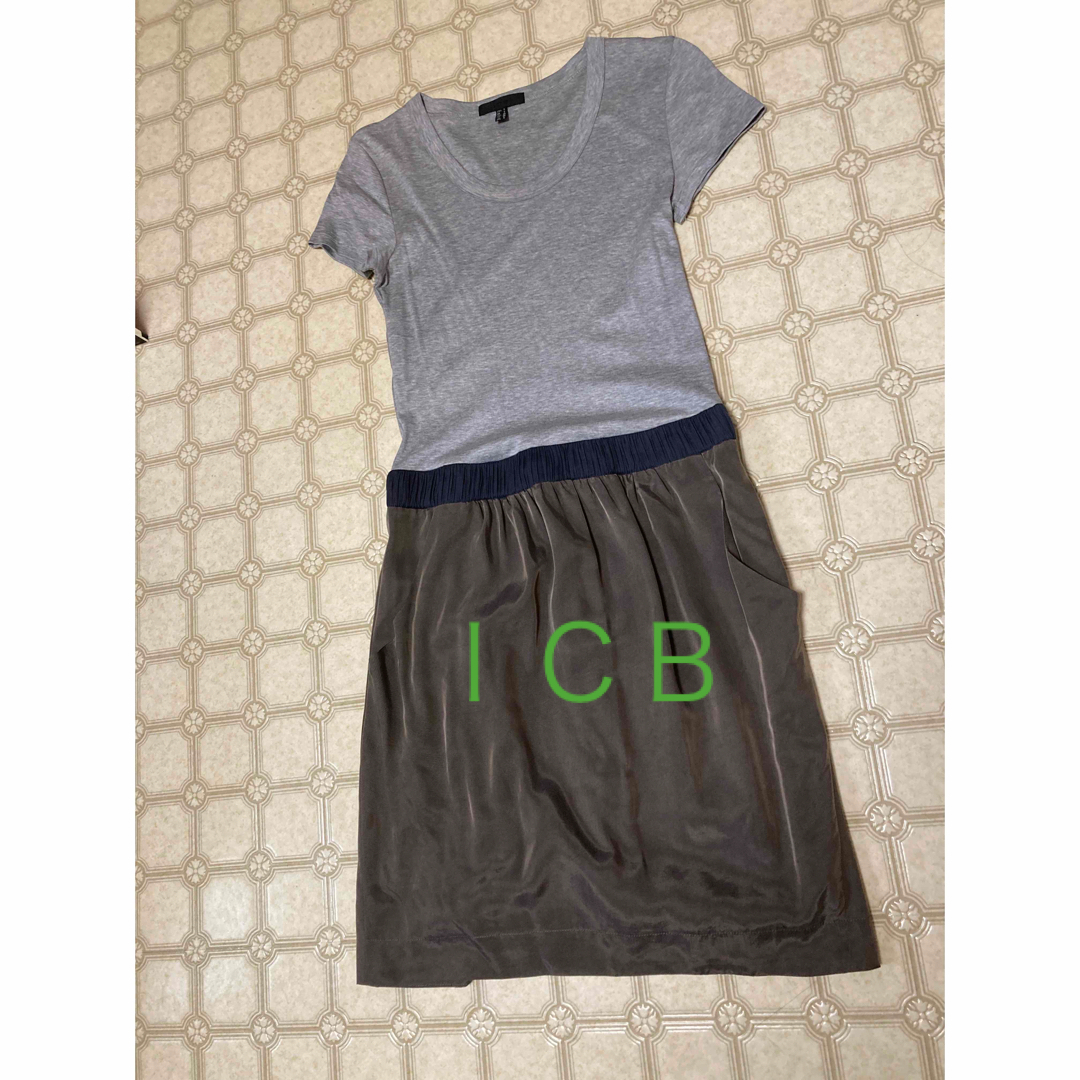 ICB(アイシービー)の美品　ＩＣＢワンピース レディースのワンピース(ひざ丈ワンピース)の商品写真