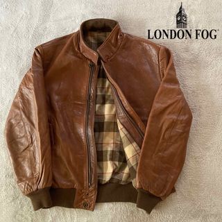 ロンドンフォグ(LONDONFOG)の80sビンテージ　白タグ LONDON FOG/ロンドンフォグ レザージャケット(レザージャケット)