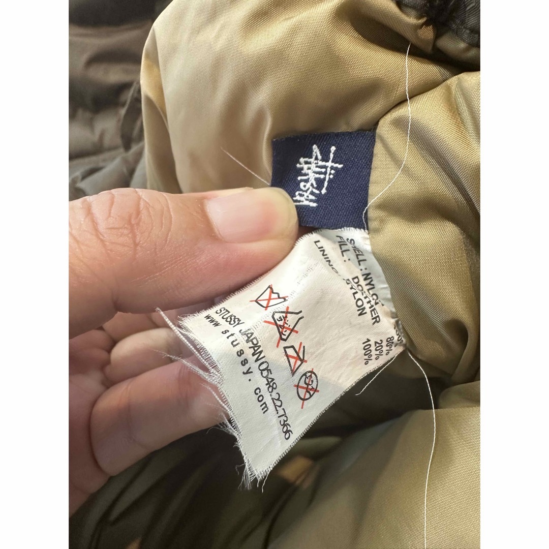 STUSSY - 90s OLD STUSSY ダウン カーキ XLの通販 by 美咲 STUSSY - 90s OLD STUSSY ダウン カーキ XLの通販 by 美咲