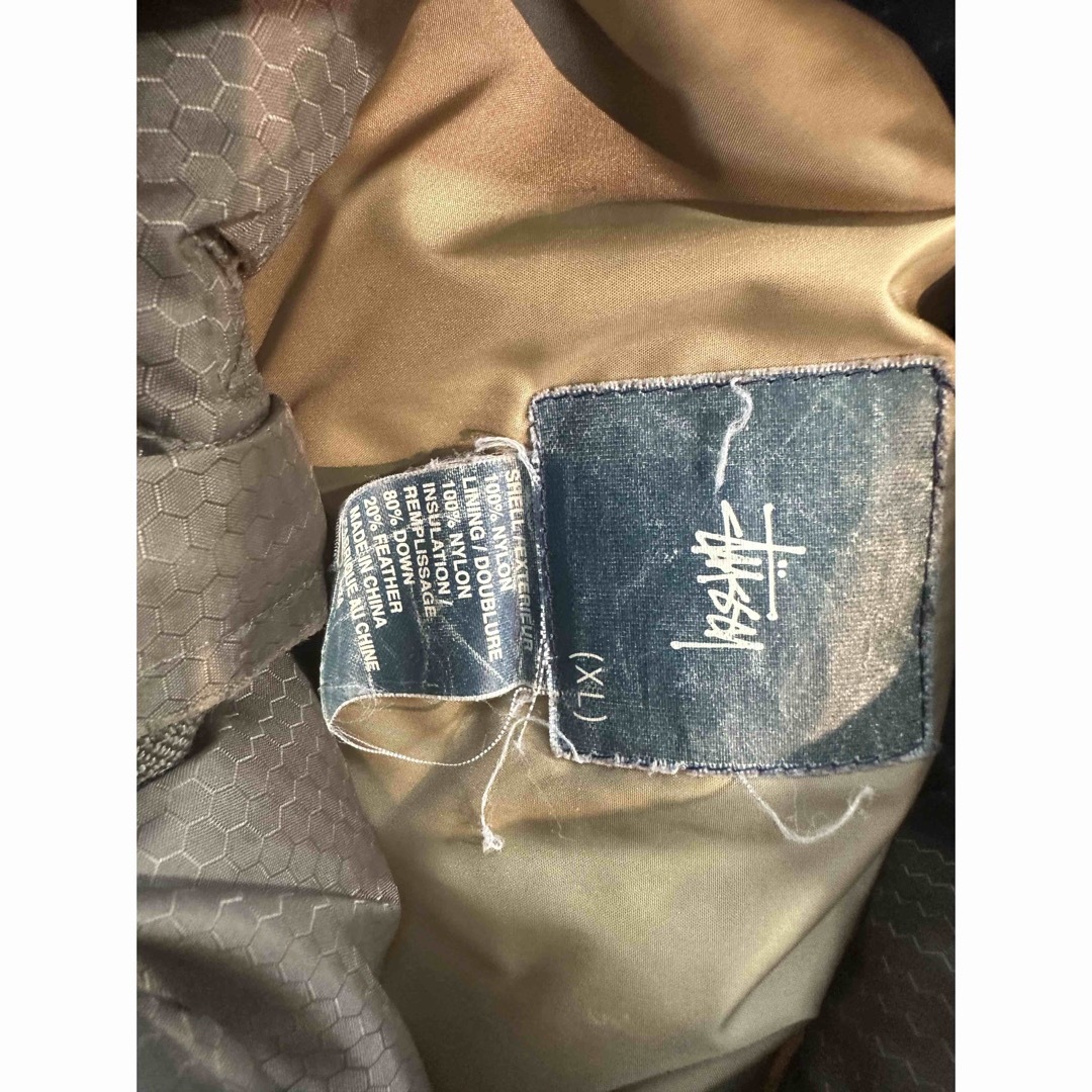 STUSSY - 90s OLD STUSSY ダウン カーキ XLの通販 by 美咲 STUSSY - 90s OLD STUSSY ダウン カーキ XLの通販 by 美咲