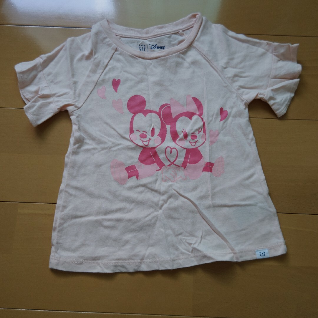 GAP(ギャップ)の子供服　女の子　100 キッズ/ベビー/マタニティのキッズ服女の子用(90cm~)(Tシャツ/カットソー)の商品写真