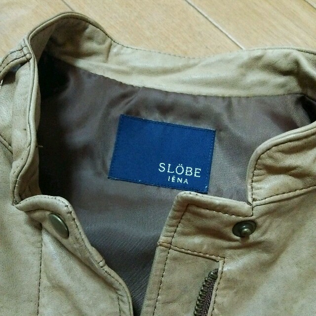 SLOBE IENA(スローブイエナ)のイエナスローブ ラムレザージャケット レディースのジャケット/アウター(ライダースジャケット)の商品写真