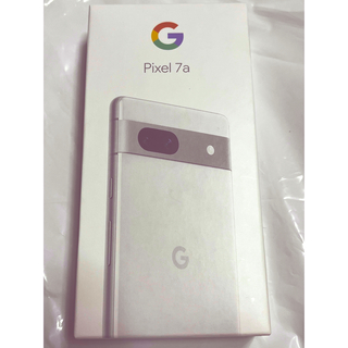 グーグルピクセル(Google Pixel)のGoogle Pixel 7a ホワイト 【未使用開封済み】(スマートフォン本体)