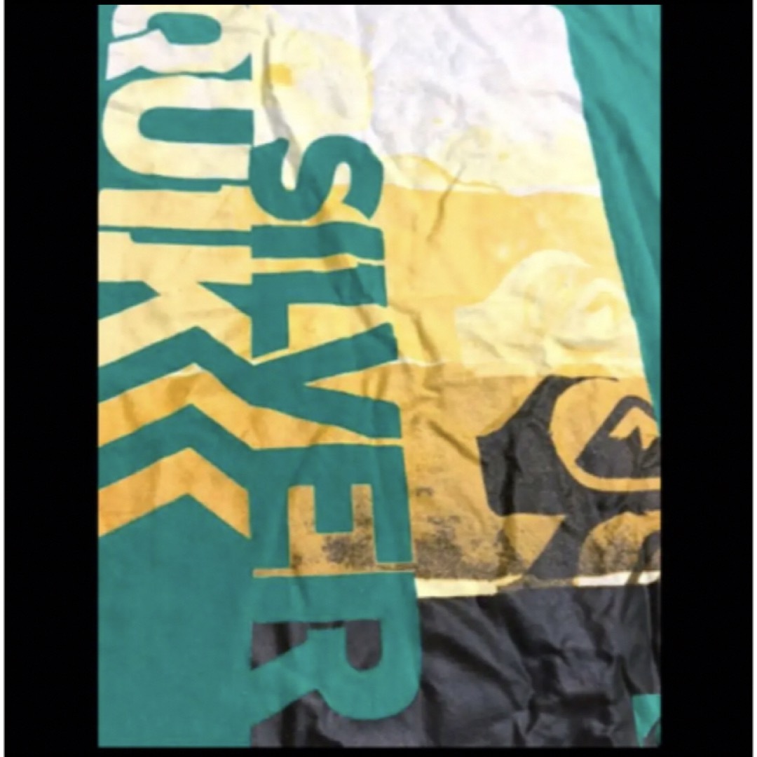 QUIKSILVER(クイックシルバー)のクイックシルバーグリーンコットンT メンズのトップス(Tシャツ/カットソー(半袖/袖なし))の商品写真