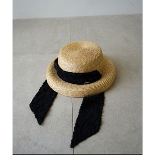 【CA4LA × Acka】scarf straw hat ☆新品未使用タグ付き