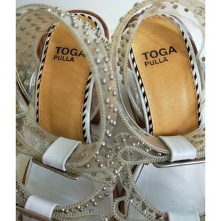 TOGA - トーガプルラ クリア スタッズ サンダルの通販 by siroUSAGI's