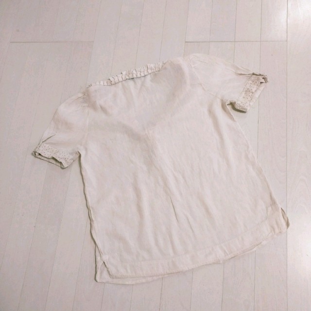 ZARA(ザラ)のザラ♡フリルトップス レディースのトップス(シャツ/ブラウス(半袖/袖なし))の商品写真