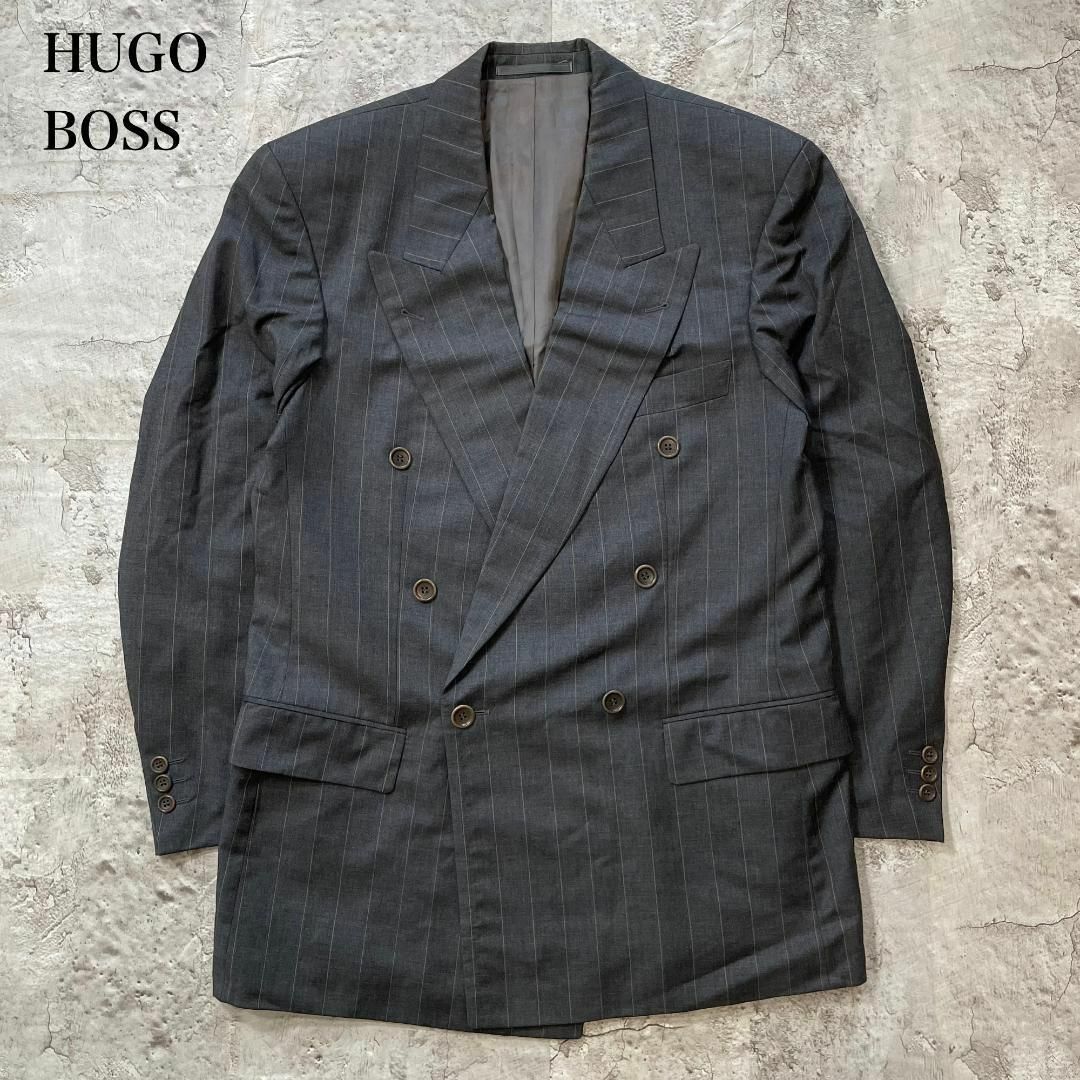 ■ドイツ製 HUGO BOSS(ヒューゴ・ボス)カシミアウールジャケットブレザー