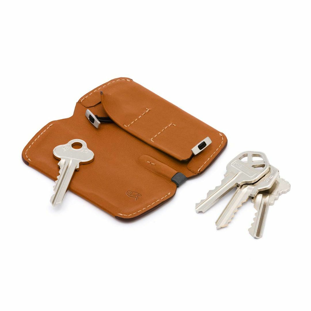 【色: Caramel】Bellroy・ベルロイ Leather Key Cov 2