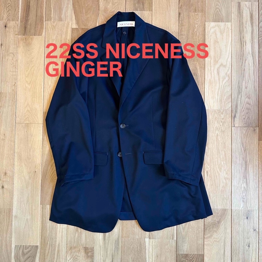 NICENESS 22SS GINGER ネイビーM