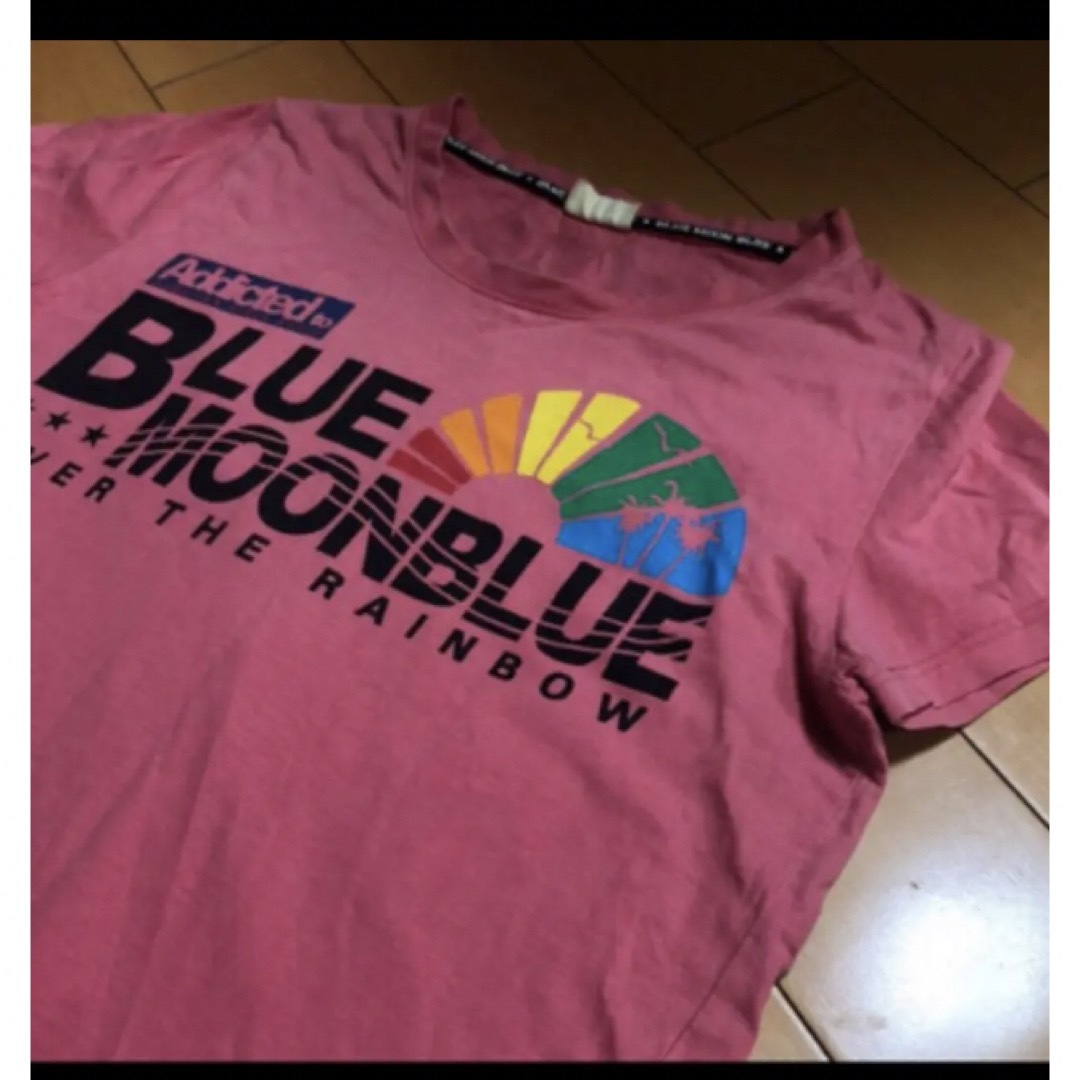 BLUE MOON BLUE(ブルームーンブルー)のブルームーンブルーオーバザレインボサーフT レディースのトップス(Tシャツ(半袖/袖なし))の商品写真