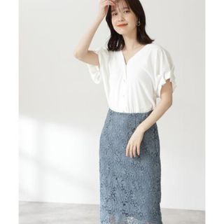 エヌナチュラルビューティーベーシック(N.Natural beauty basic)のmi様専用★新品★エヌ ナチュラル★ブラウス(シャツ/ブラウス(半袖/袖なし))