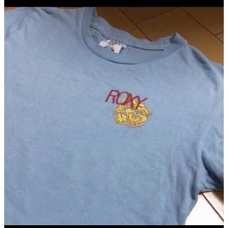 ロキシー(Roxy)のRoxyライトブルーコットンサーフT(Tシャツ(半袖/袖なし))
