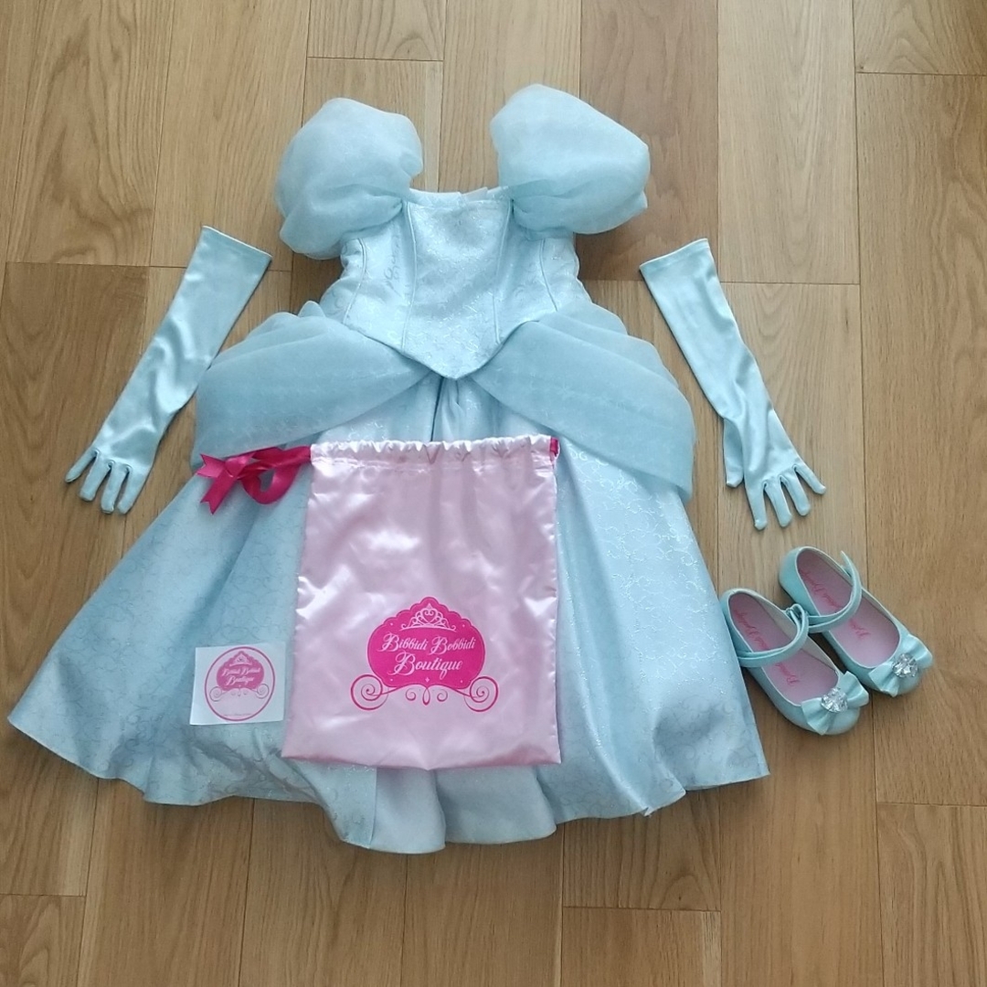 キッズ服女の子用(90cm~)シンデレラ プレミアムドレス 100cm ビビディバビディブティック