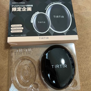 TIRTIR クッションファンデ　黒　23N(ファンデーション)