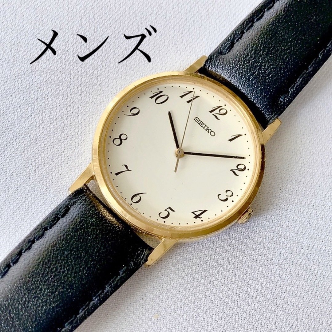 SEIKO メンズクォーツ腕時計　稼動品　#7N01-8000 | フリマアプリ ラクマ