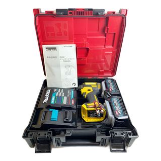 マキタ(Makita)の♭♭MAKITA マキタ 40V 充電式インパクトドライバ　付属品完備 TD002GDXFY イエロー(その他)