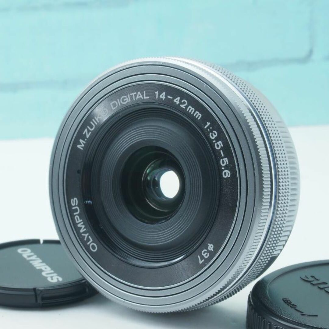 特価商品 ❤️OLYMPUS パンケーキズームレンズ❤️14-42mm EZ❤️L0404