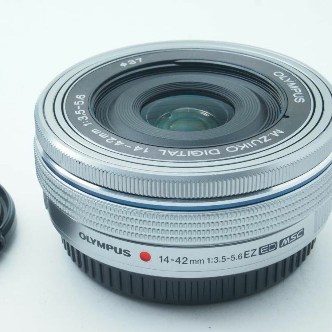 新品❤️OLYMPUS パンケーキレンズ M.ZUIKO 14-42mm